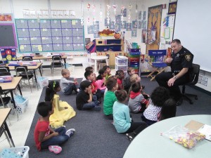 Thank you Officer Sill for visiting our kindergarten classroom! We learned so much about the tools you use and how you keep our community safe.